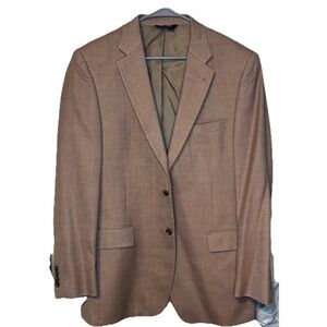 Jos A. Bank Men's‎ Blazer Sports Coat 2-Button Double Vent Lined Silk Wool 42L